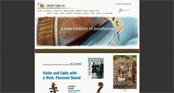 Desktop Screenshot of centurystrings.com